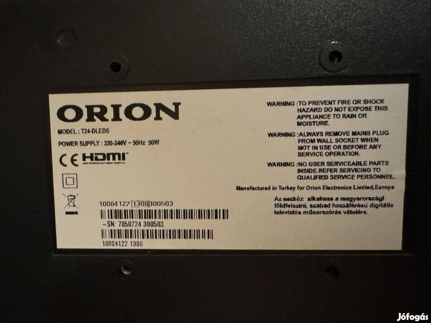 Orion TV+monitor