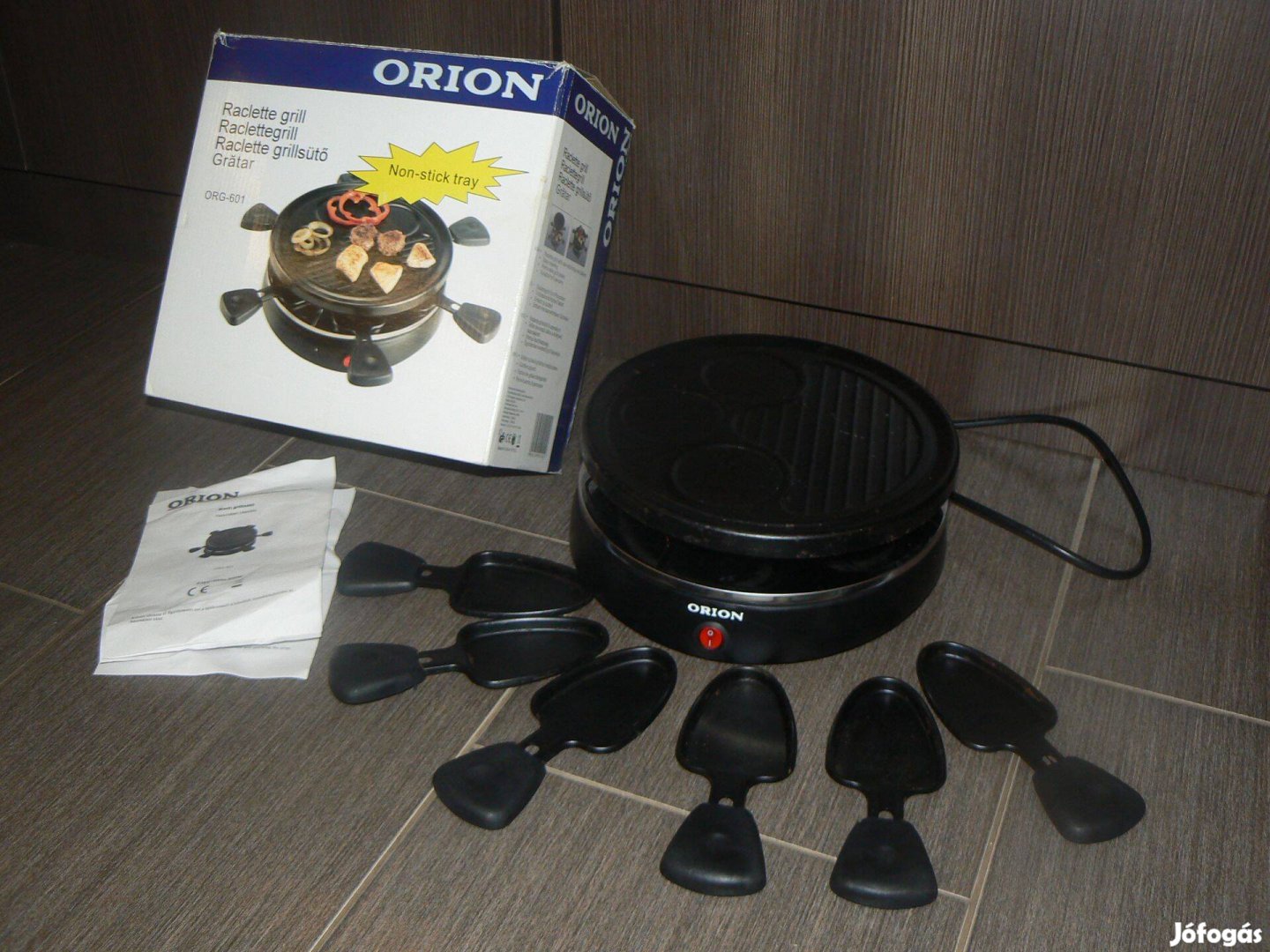 Orion raclette grill sütő