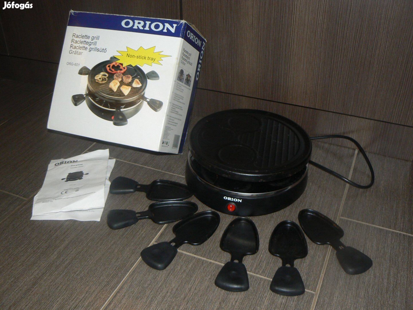 Orion raclette grill sütő