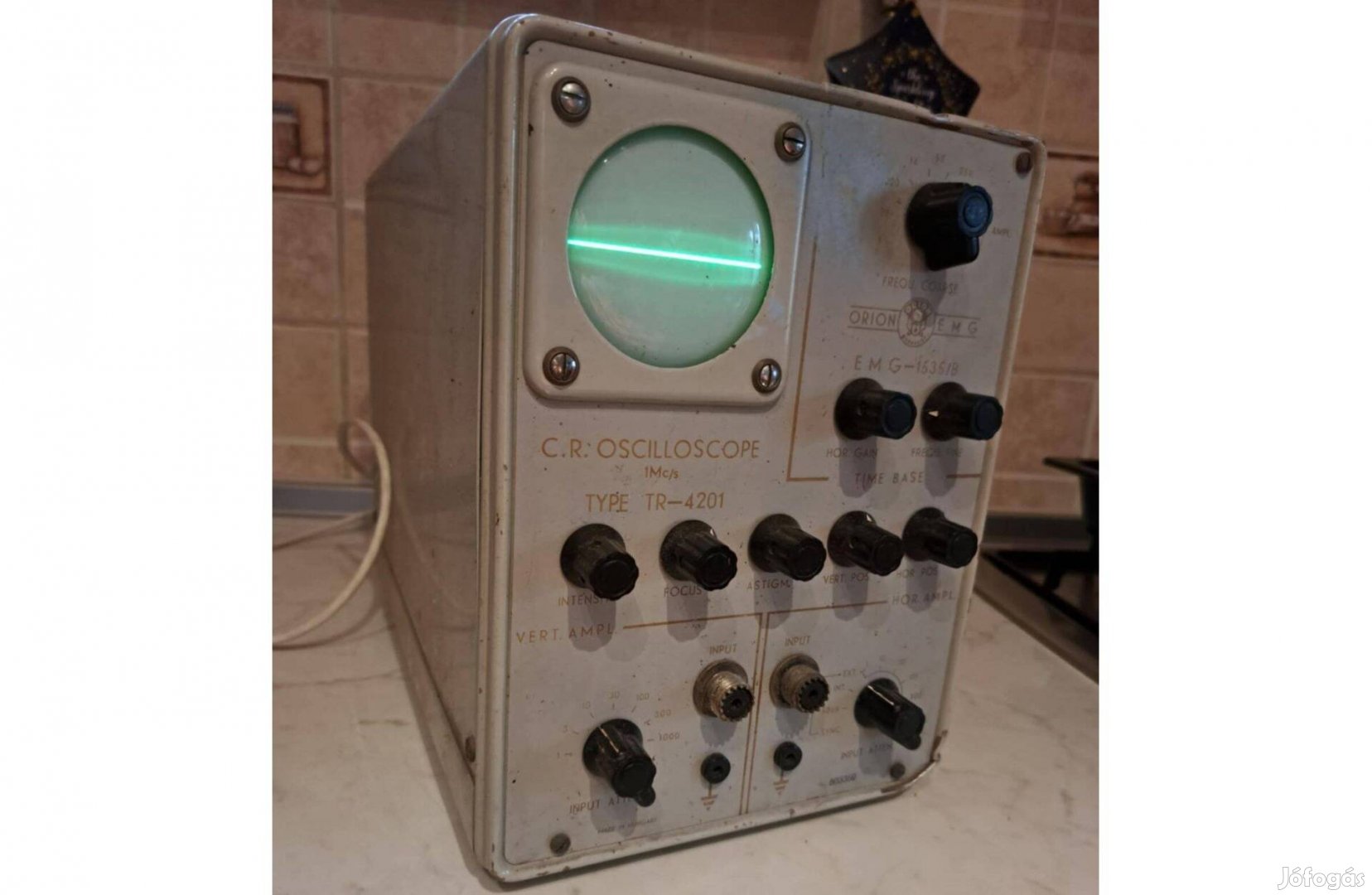 Orion régi elektroncsöves oszcilloszkóp eladó