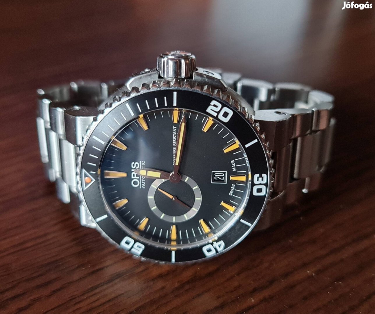 Oris Aquis Small Second 46mm automata óra!