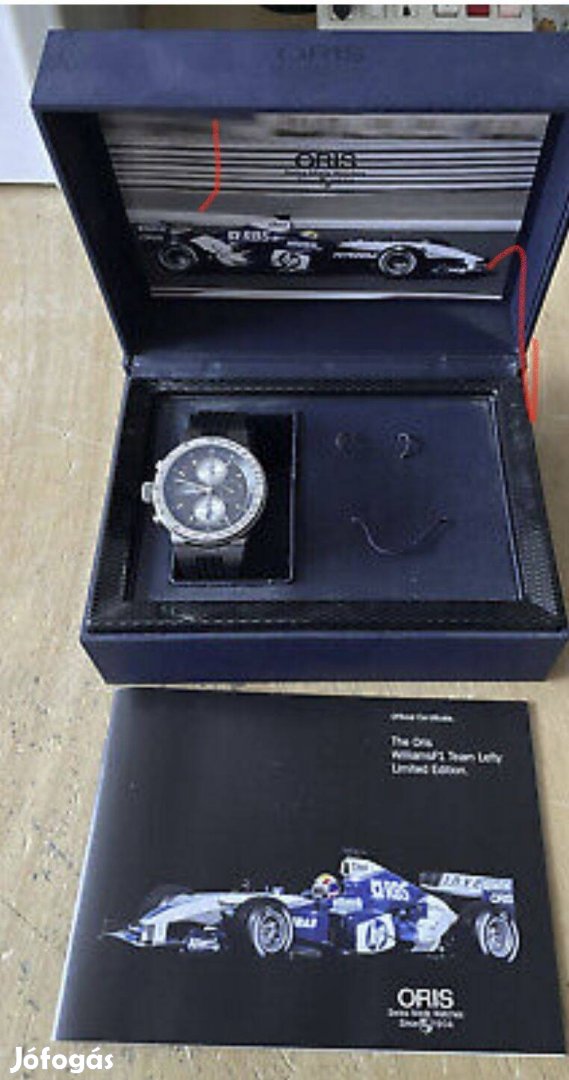 Oris Williams F1 lefty hand chrono automata