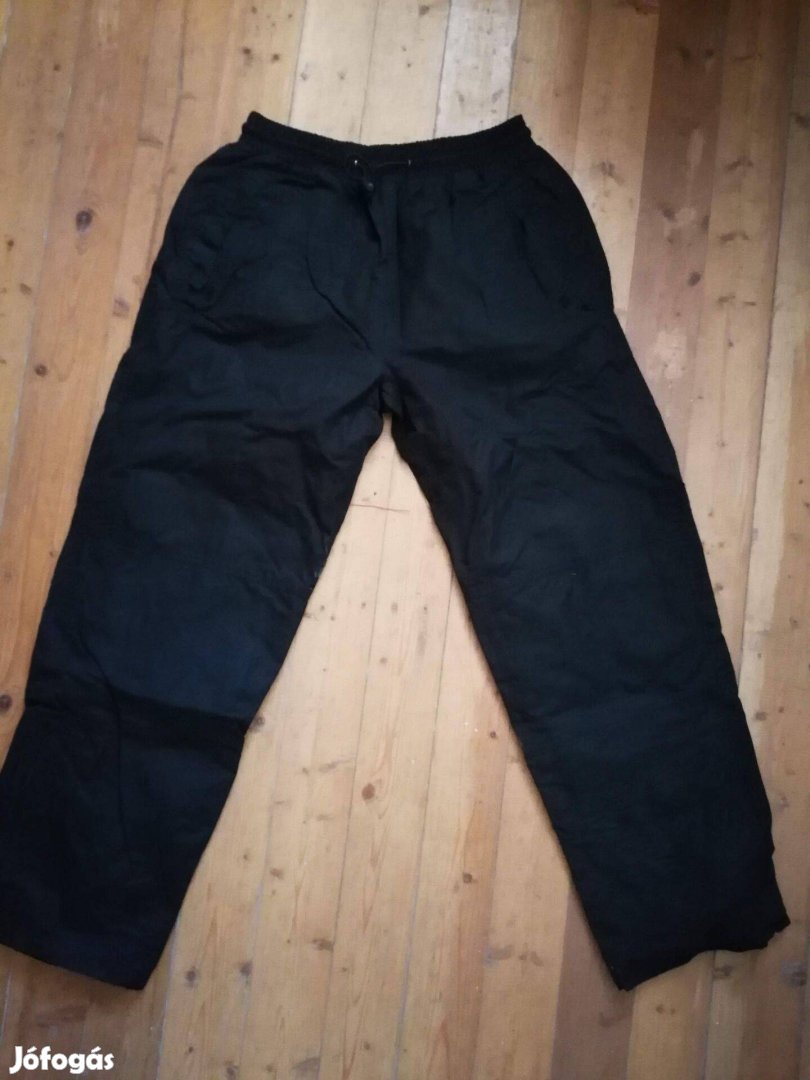 Orkán szerű héjnadrág fekete színben