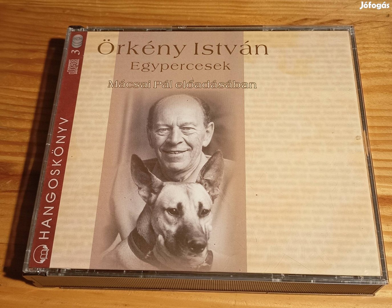 Örkény István - Egypercesek hangoskönyv 3CD Mácsai Pál 