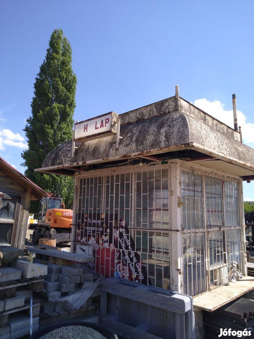 Őrkonténer, újságos pavilon, árusitó bódé eladó