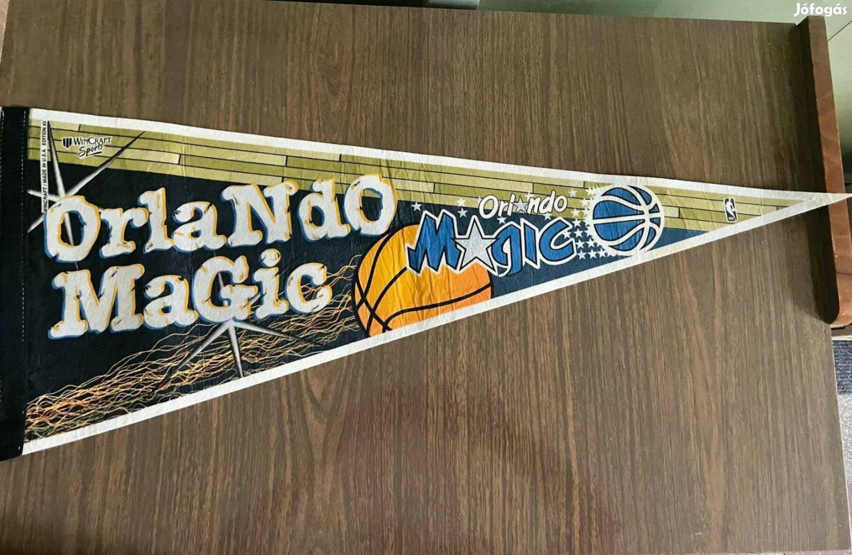 Orlando Magic (eredeti) NBA Vintage USA filc kosaras zászló hologramos