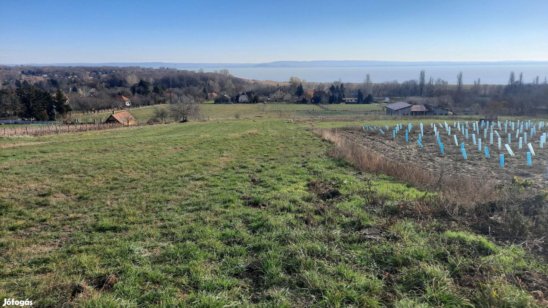 Örökpanorámás telek eladó Balatonrendesen