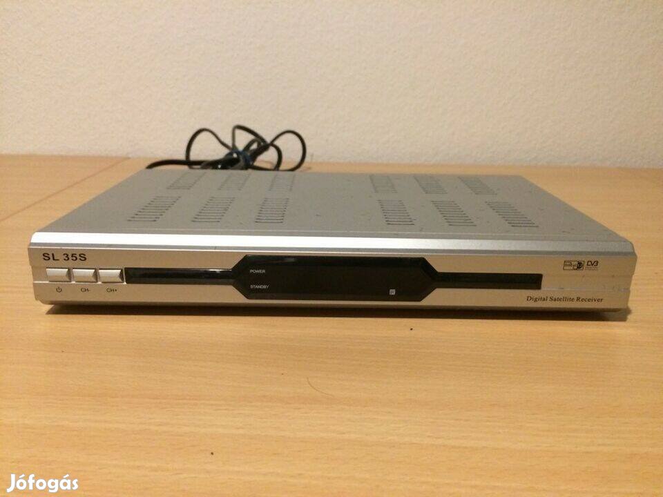 Örökség házimozi. Comaq SL-35S digitális műholdvevő, beltéri