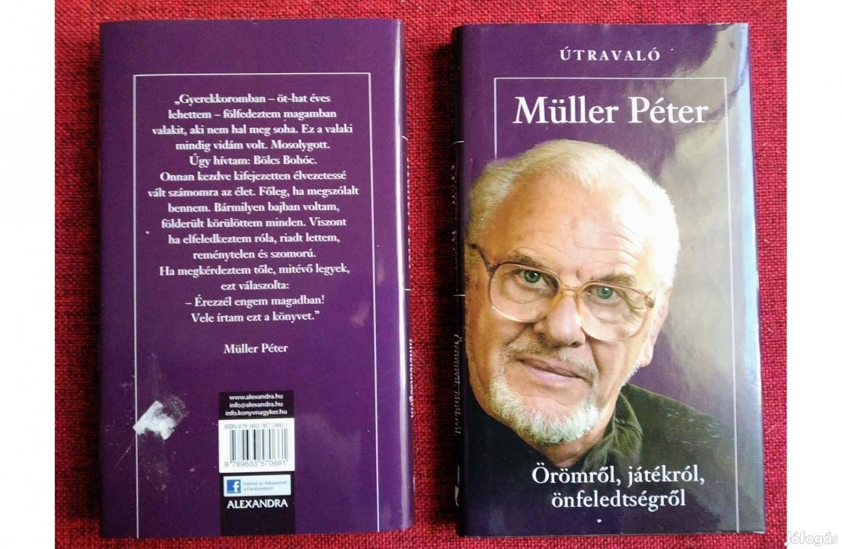 Örömről, játékról, önfeledtségről Müller Péter Alexandra Kiadó, 2012