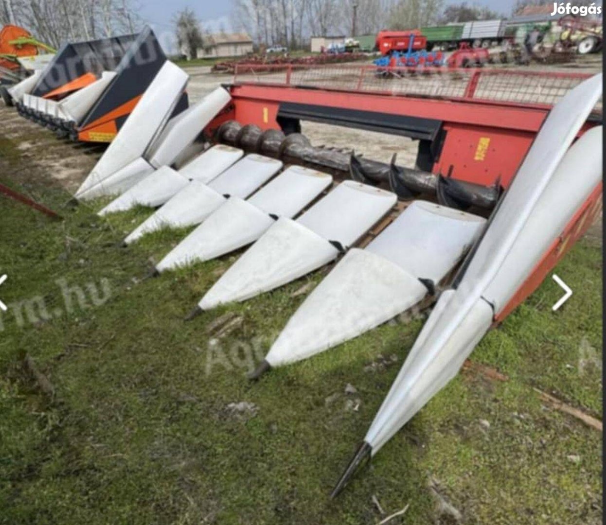 Oros 6R+HSA előlzúzós kukoricaadapter
