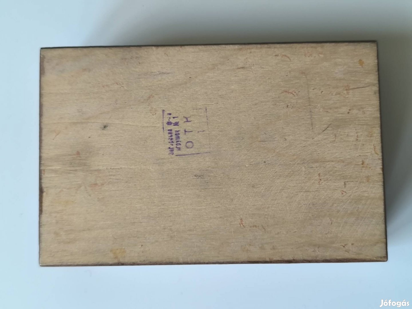 Orosz díszített fa doboz