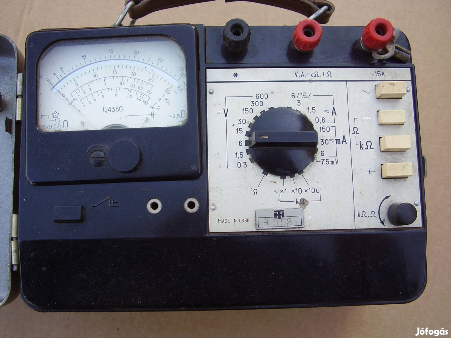 Orosz multimeter C4380