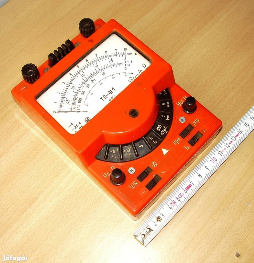Orosz multimeter TL-4M