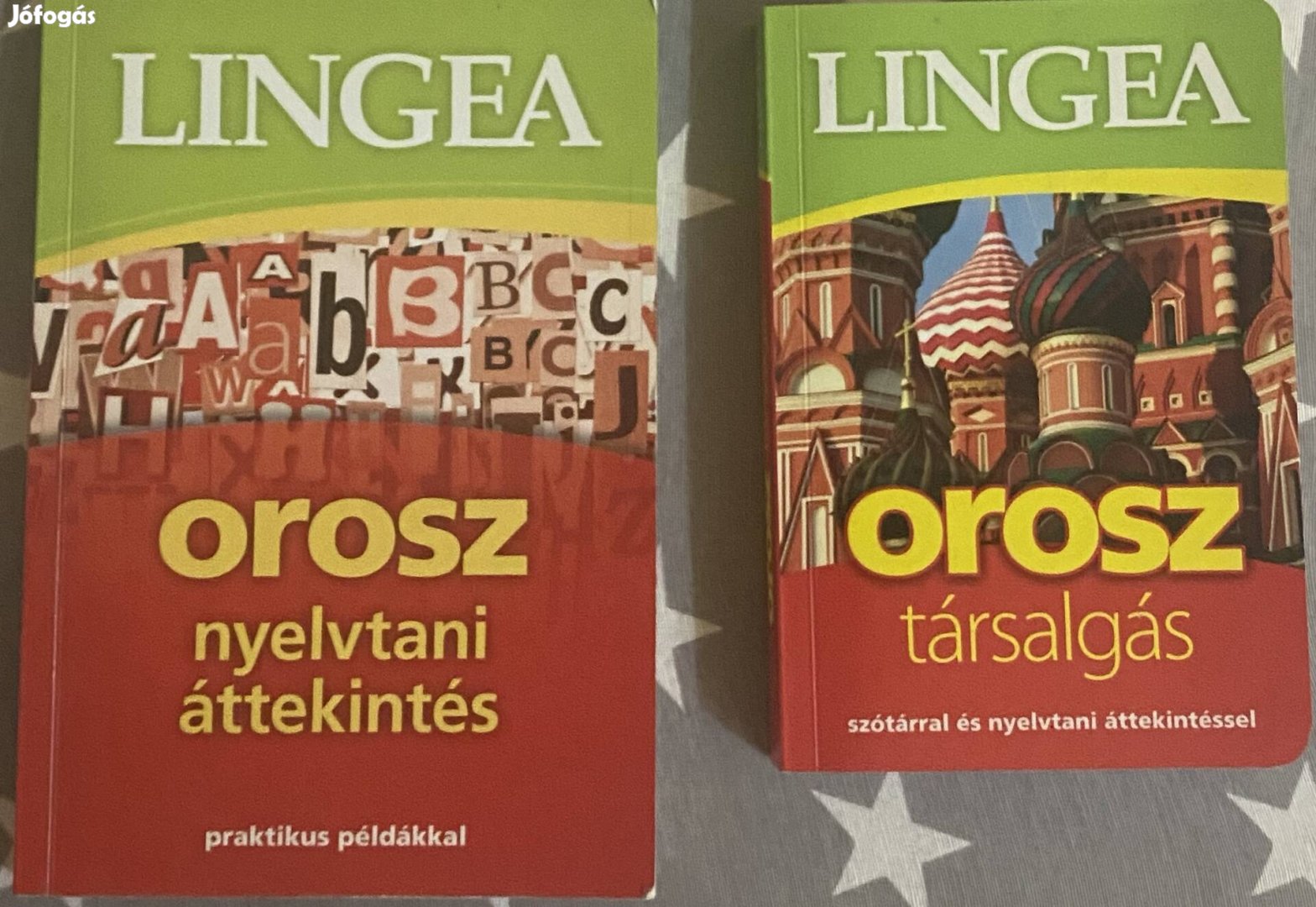Orosz nyelvtan kiskönyv + szótár