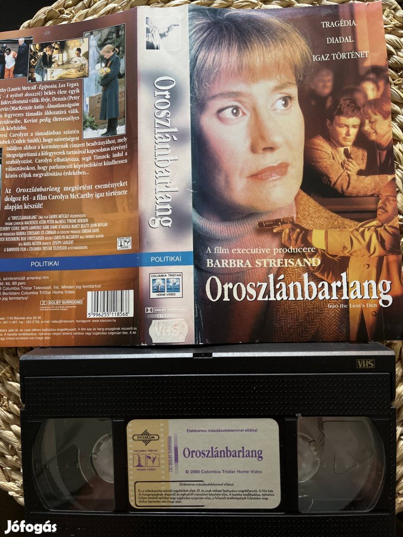 Oroszlánbarlang vhs