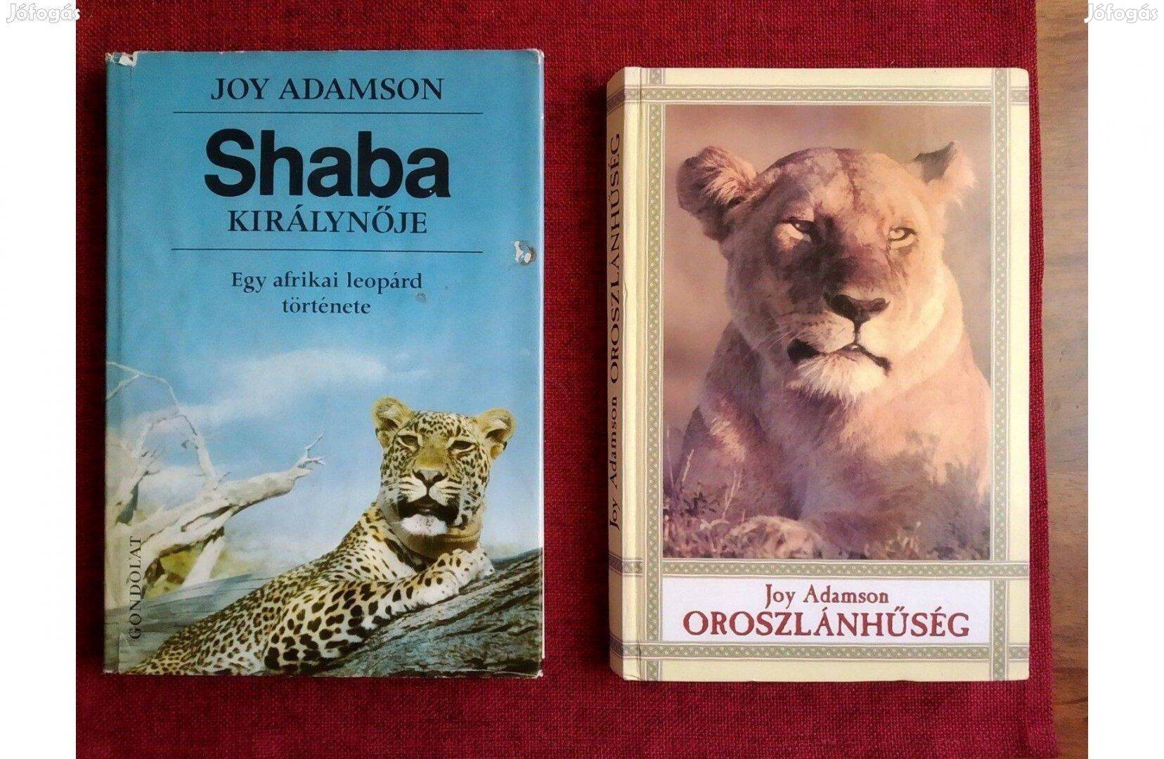 Oroszlánhűség Shaba Királynője Joy Adamson Együtt