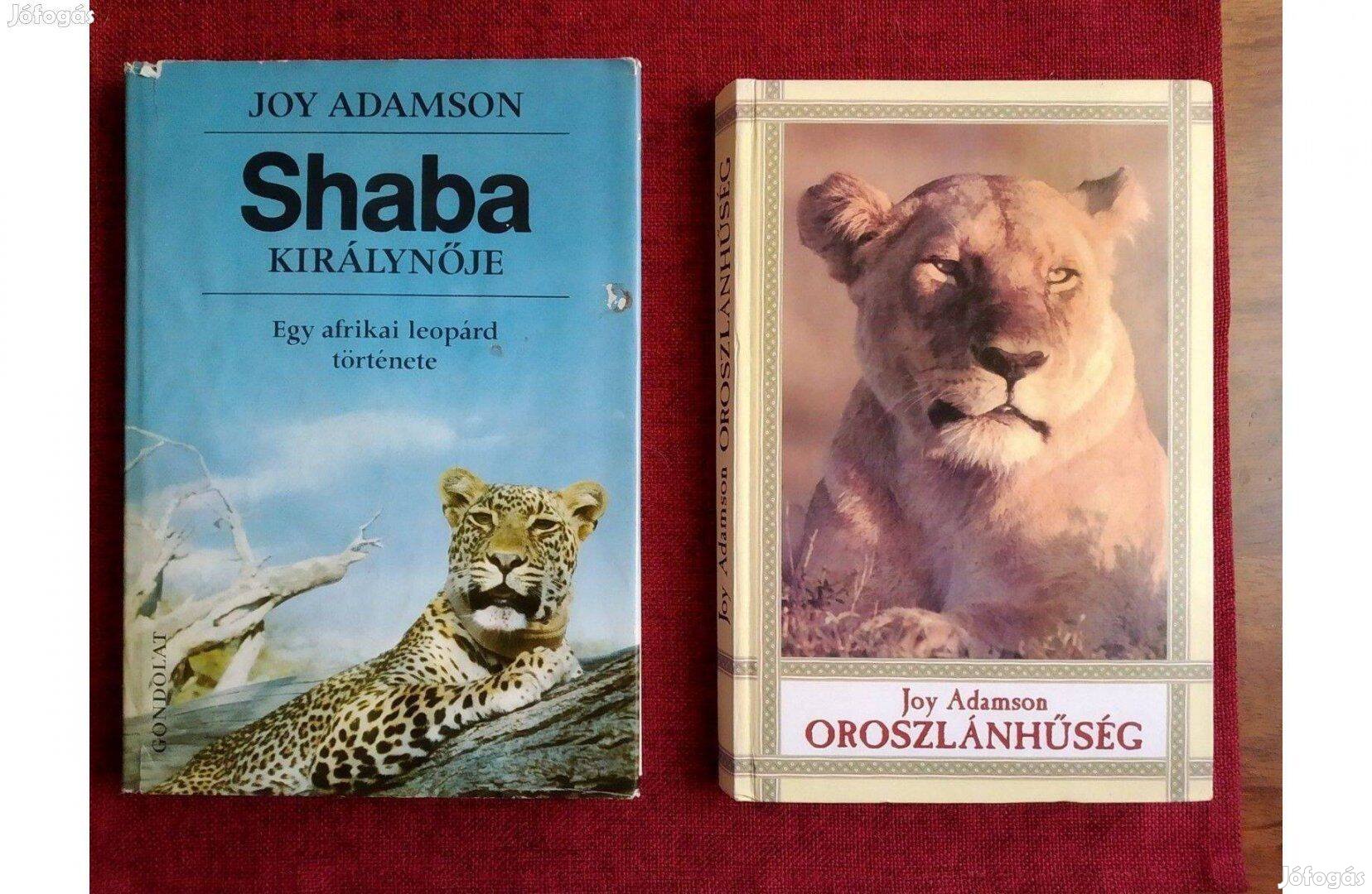 Oroszlánhűség Shaba Királynője Joy Adamson Együtt