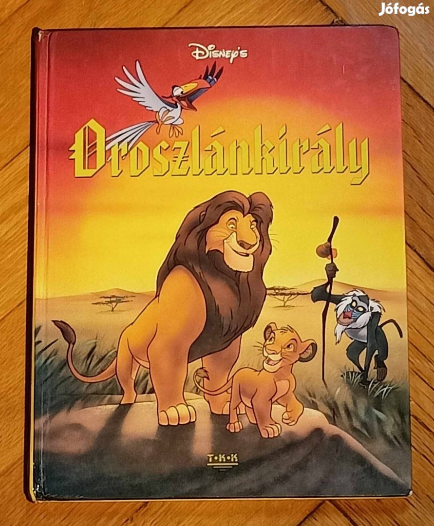 Oroszlánkirály Disney képregény 