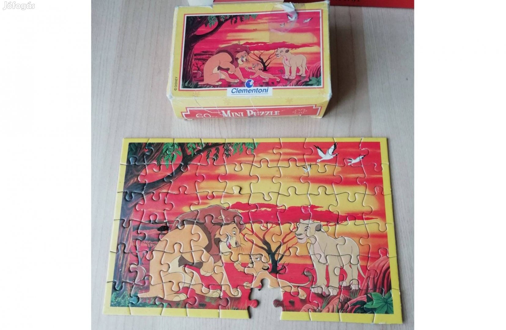 Oroszlánkirály - mini puzzle 60 db-os