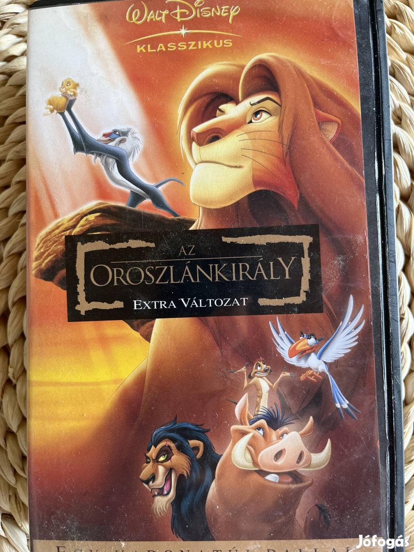 Oroszlánkirály vhs