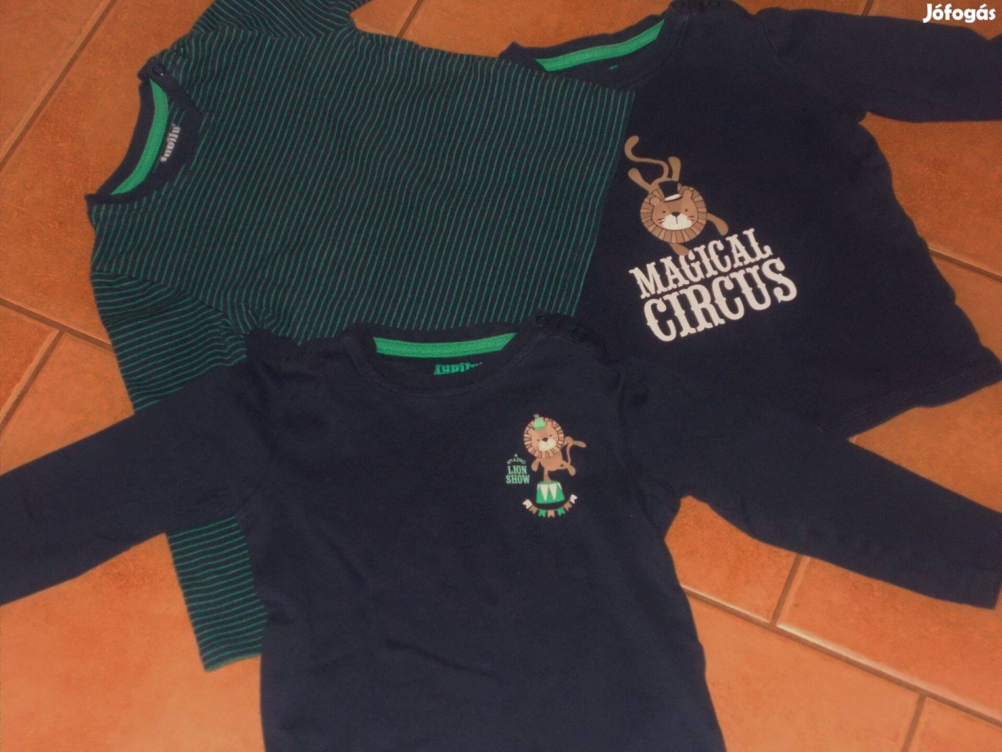 Oroszlános póló csomag! 86-92