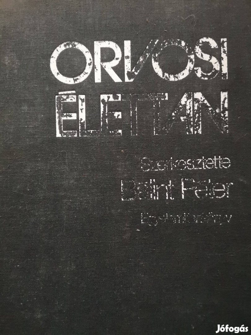 Orovosi Élettan 1. - Bálint Péter