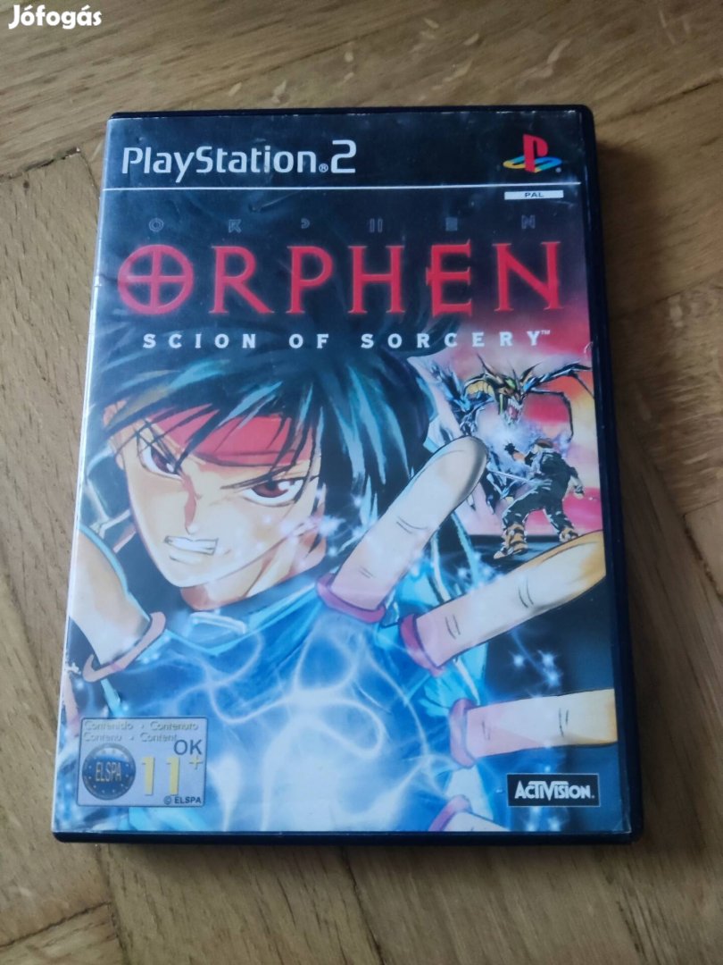 Orphen Scion of Sorcery PS2 Playstation 2 játék komplett angol