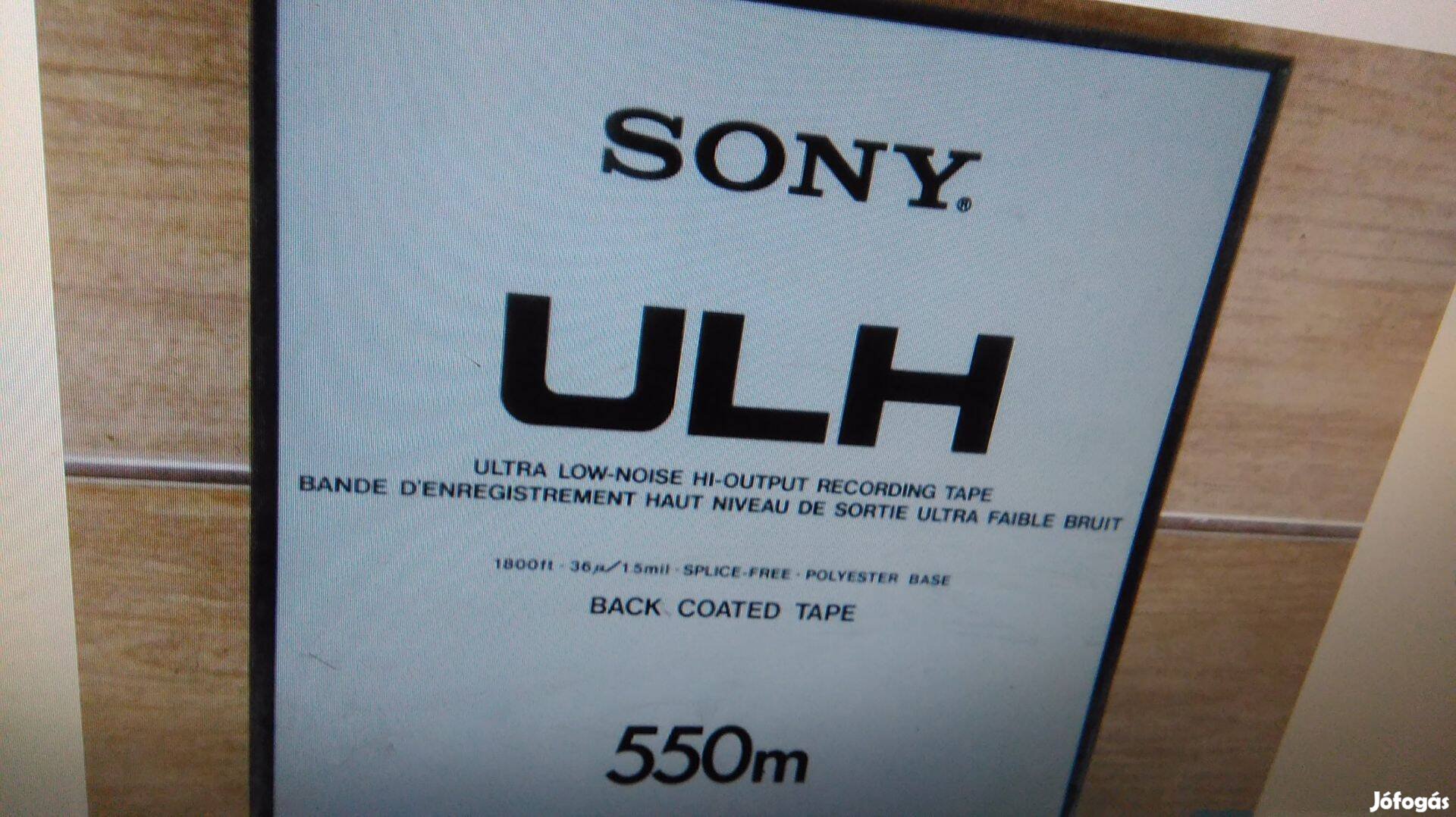 Orsó szalag Sony 18 cm
