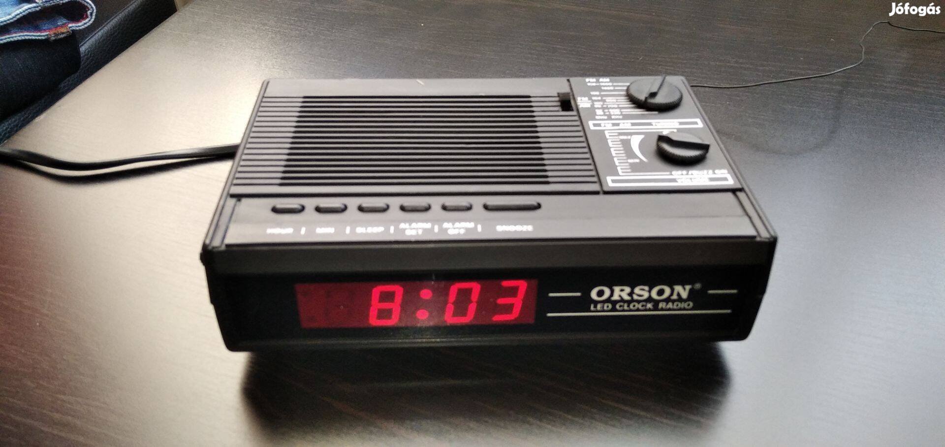 Orson retro ébresztőórás rádió Hibás