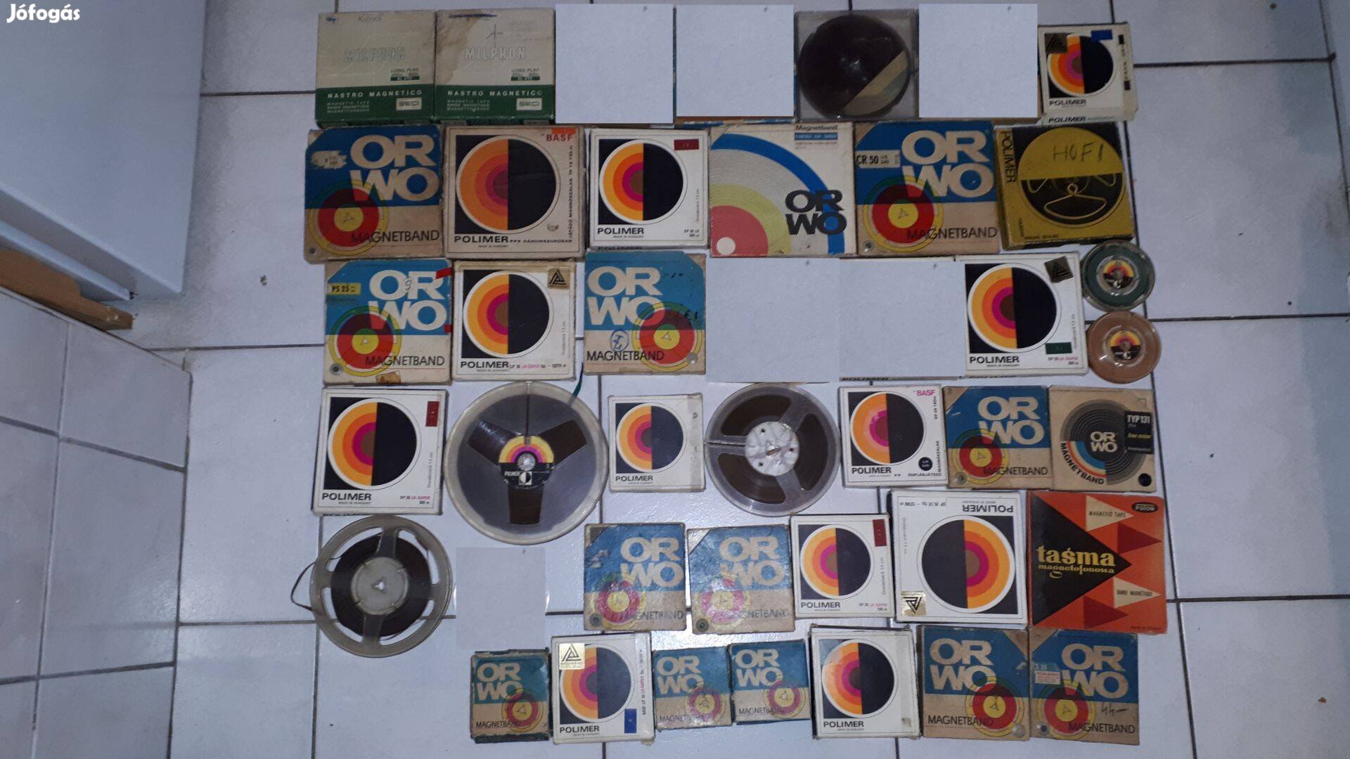 Orsós magnószalag csomag - 36 db egyben