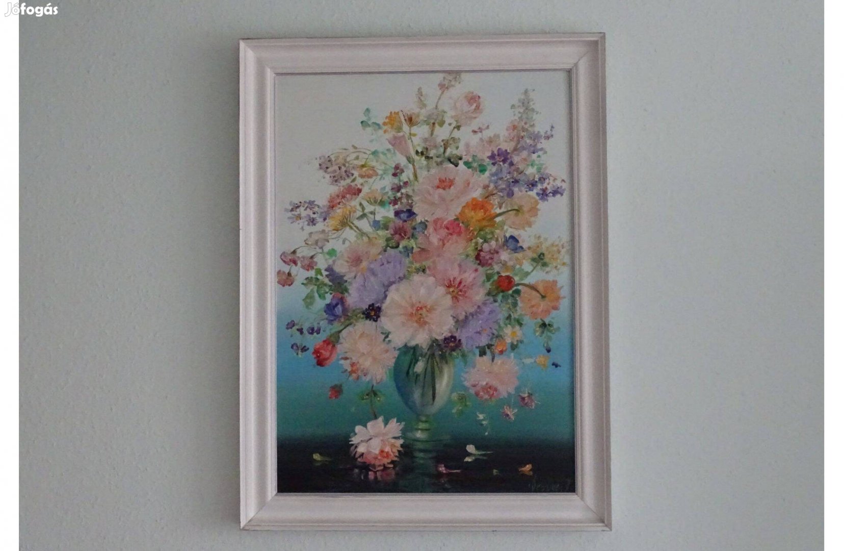 Orsovai Valéria Mákvirágok című festménye
