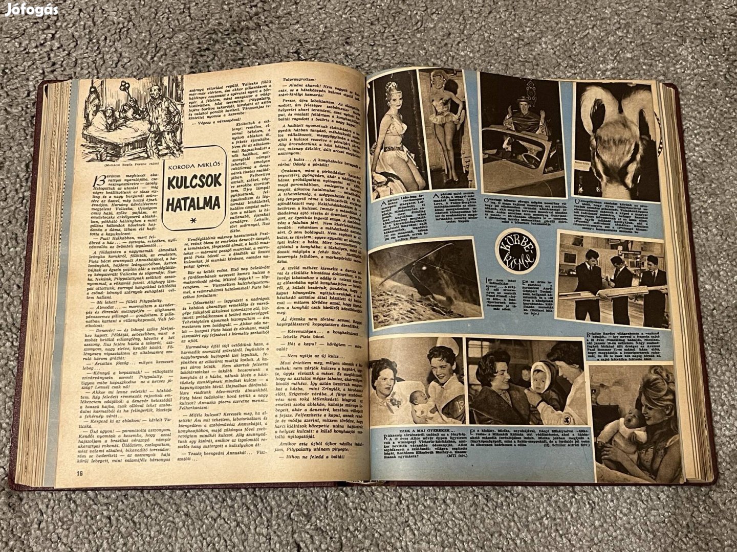 Ország Világ hetilap könyv formában 1959-1960-ig