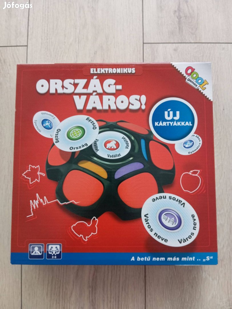 Ország város társasjáték