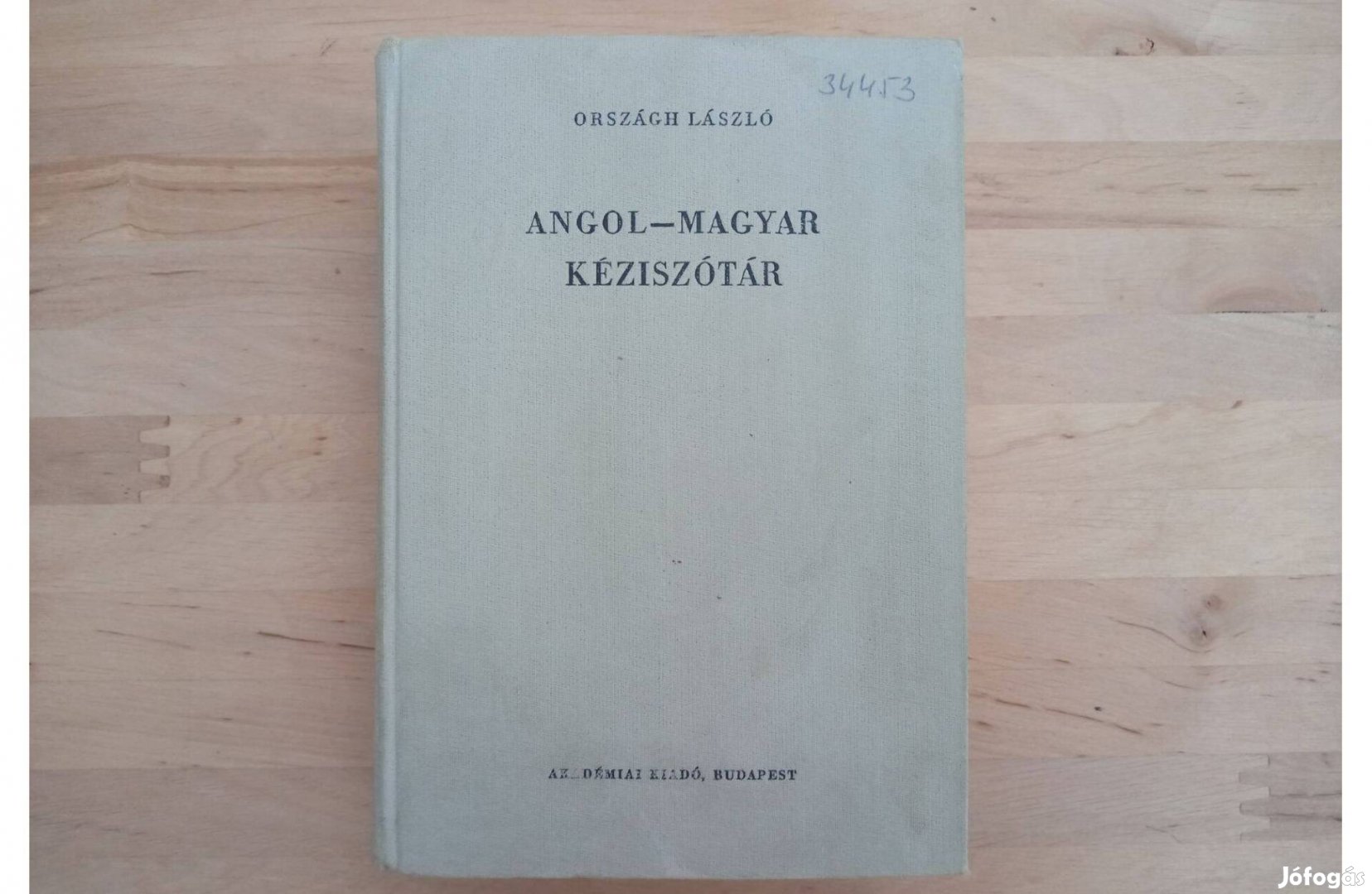 Országh László : Angol-magyar kéziszótár újszerű