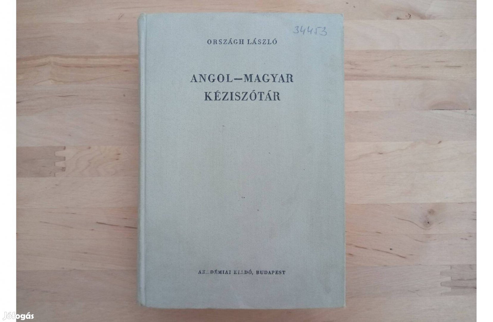 Országh László : Angol-magyar kéziszótár újszerű