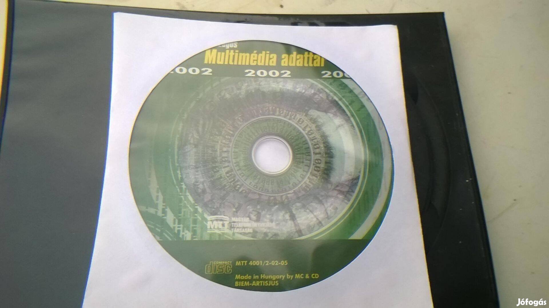 Országos Multimédia adattár CD , 2002 , új