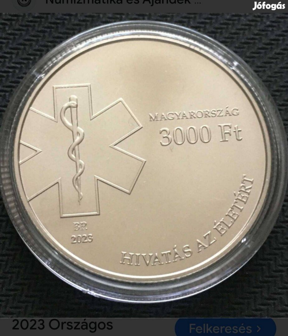 Országos mentőszolgálat 3000 forint