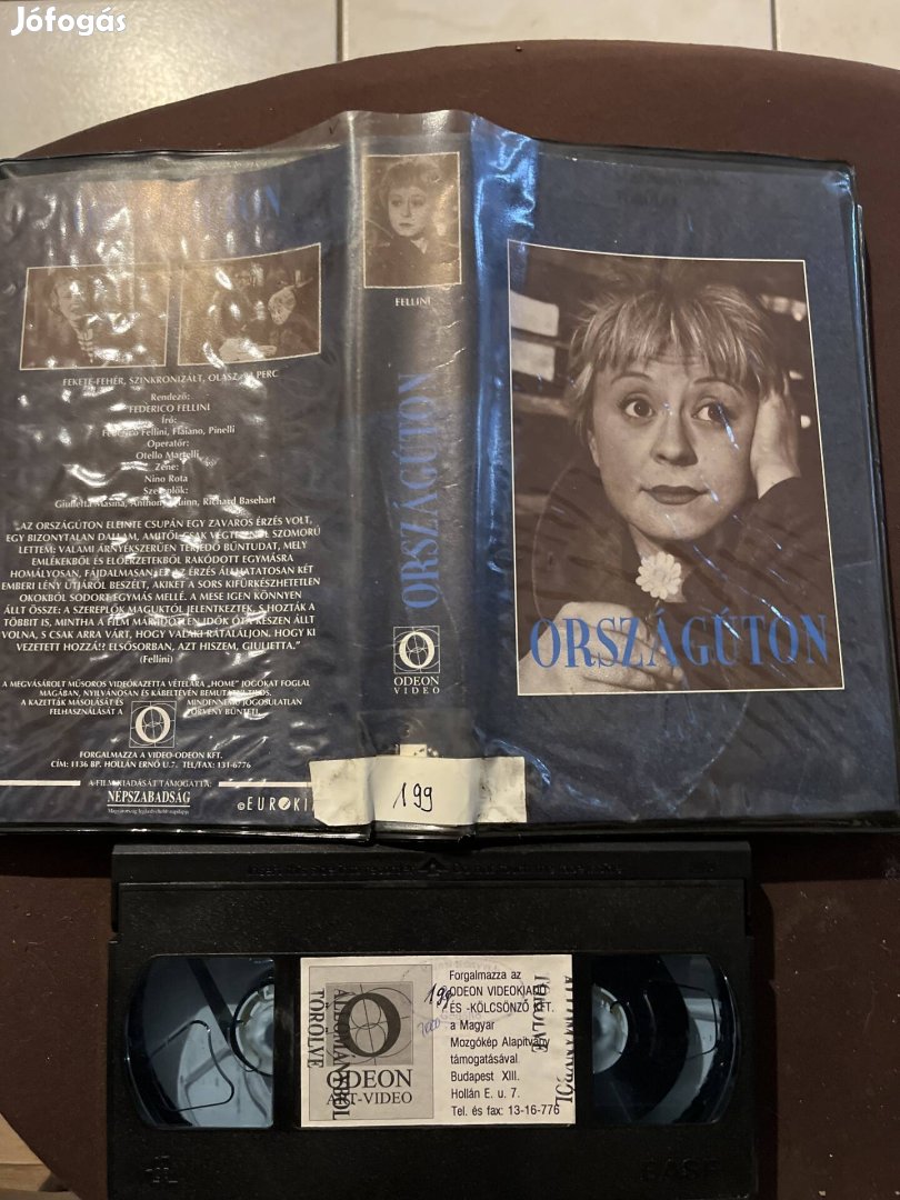Országúton kaland odeon vhs