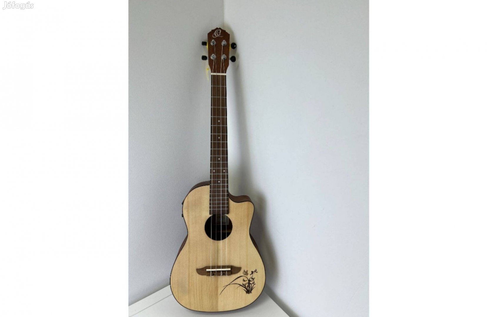 Ortega RU5CE-BA Bariton ukulele, használt, Akciós