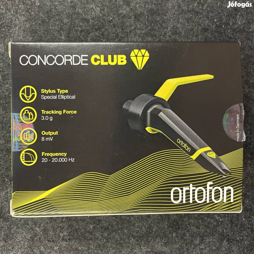 Ortofon Concorde Club Mk2 hangszedő vinyl lemezjátszókhoz