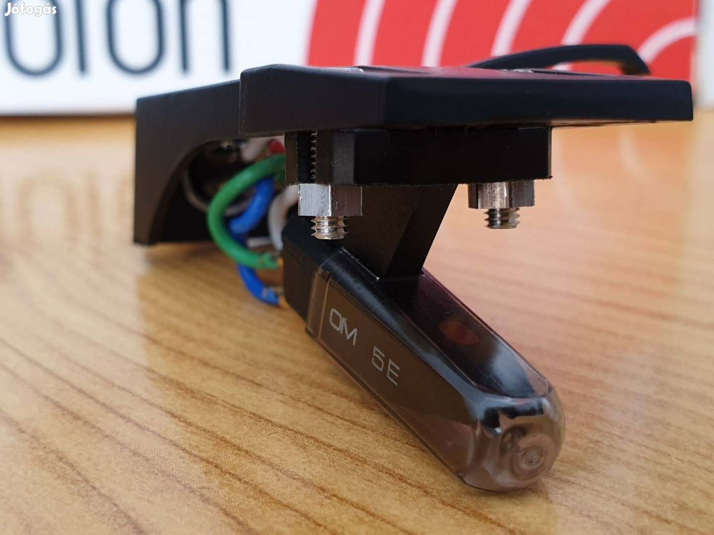 Ortofon OM 5E + HS10 komplett hangszedő lemezjátszó tű szett vinyl Új