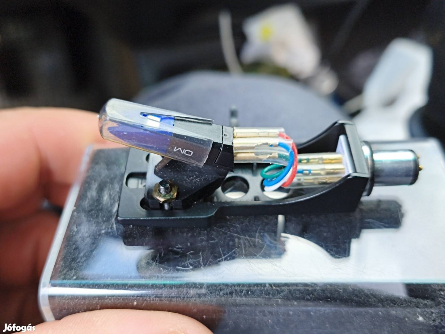 Ortofon OM Új lemezjátszó tű, fejjel komplett