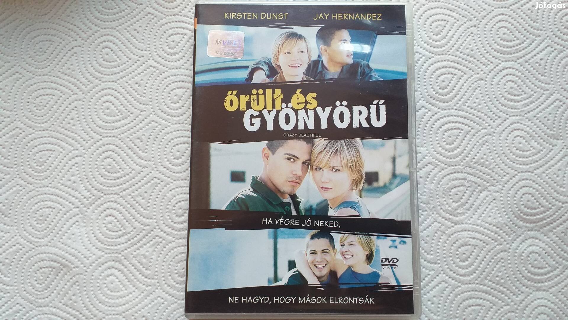 Őrült és gyönyörű romantik DVD-Kirsten Dunst 