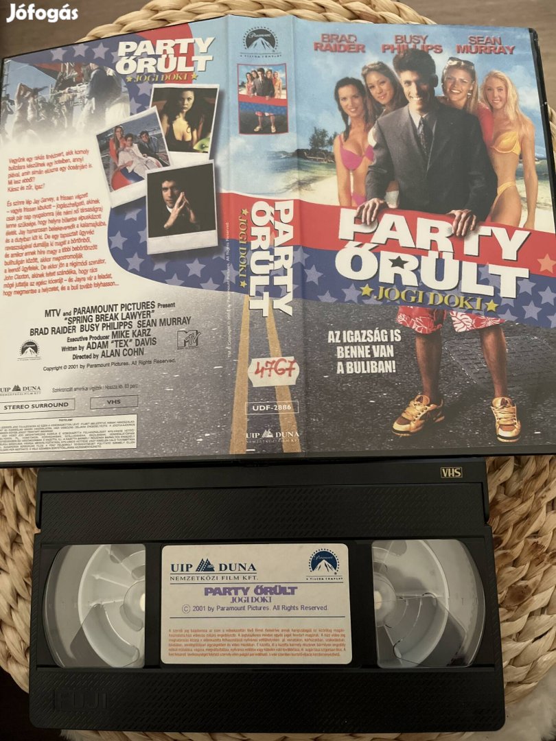 Őrült party vhs. 