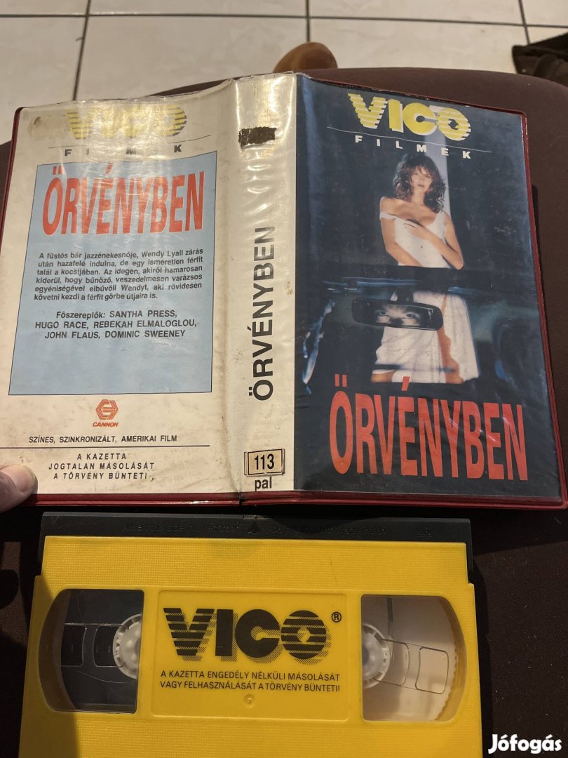 Őrvényben vhs nagytok vico thriller