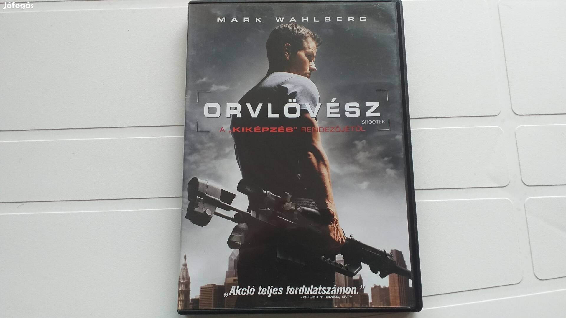 Orvlövész akciófilm DVD -Mark Walhberg