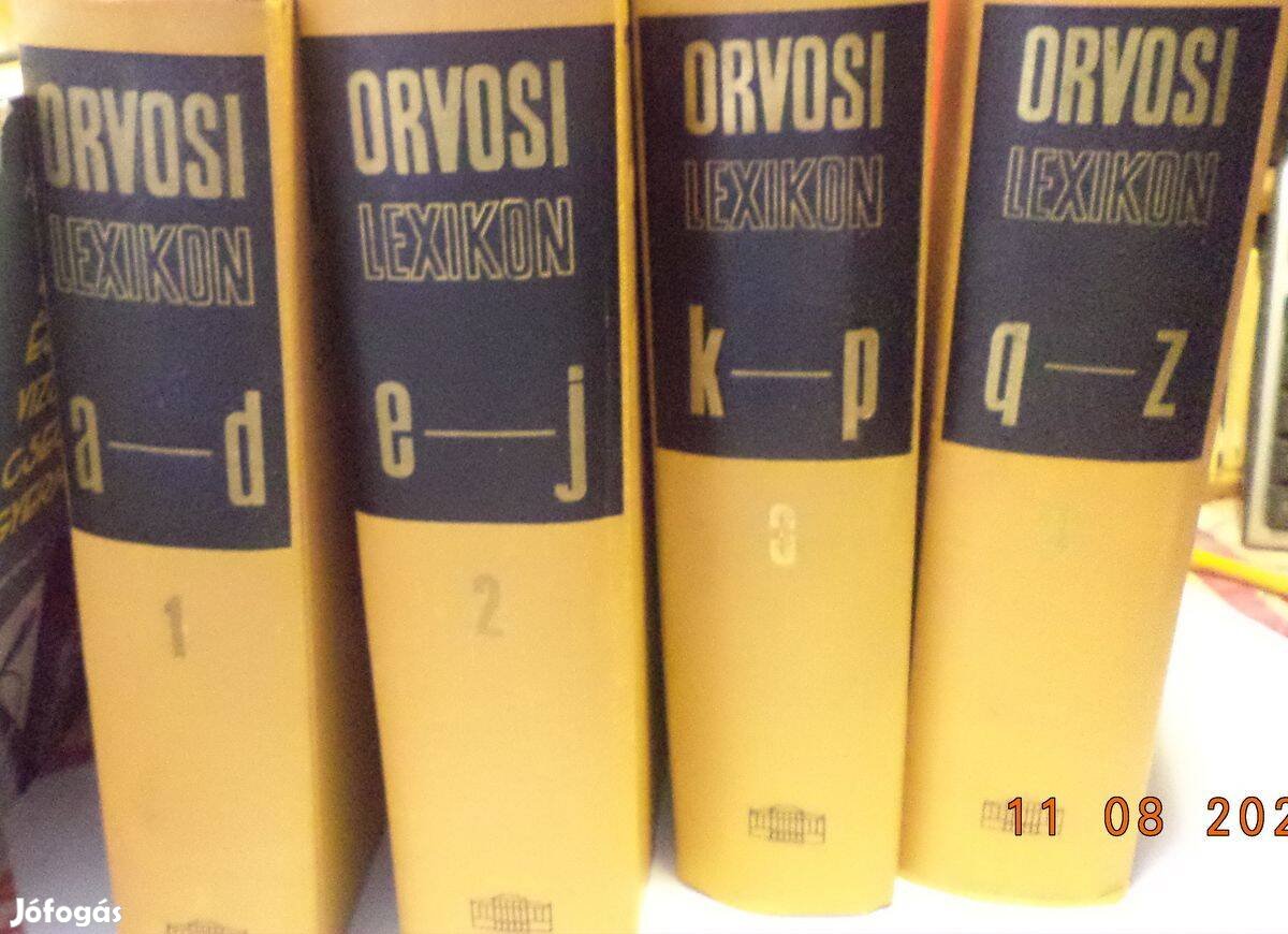 Orvosi lexikon 1 - 4 kötet