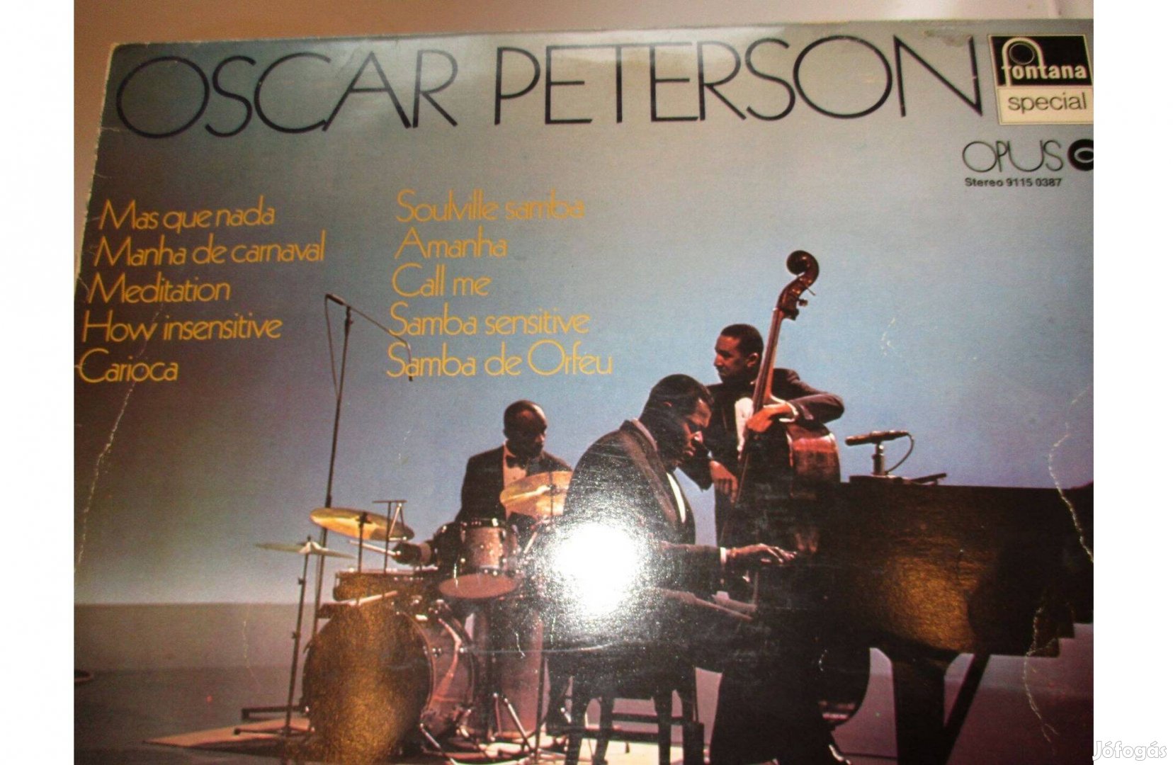 Oscar Peterson bakelit hanglemez eladó