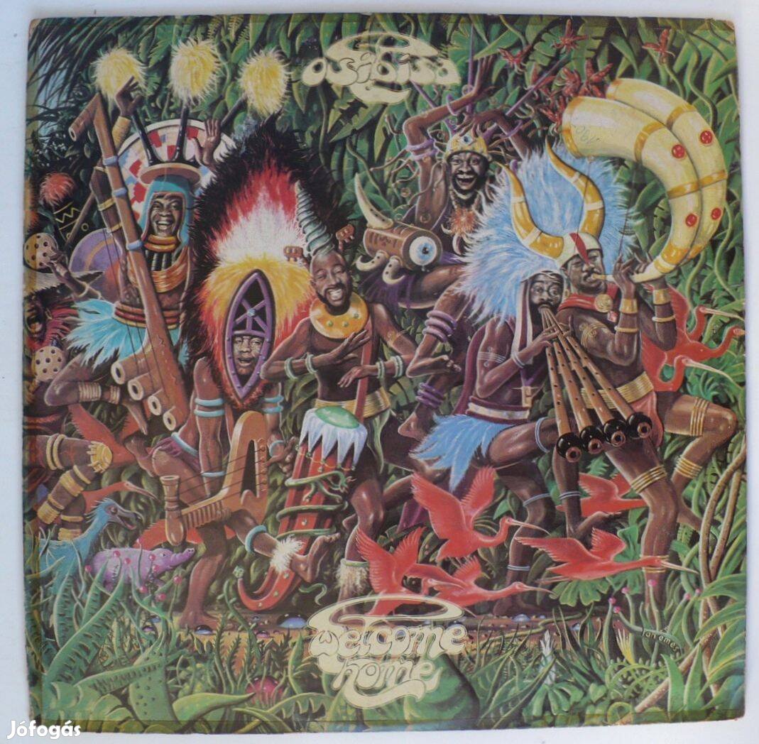 Osibisa LP-k: Welcome Home / Black Magic Night (Live, 2 LP)