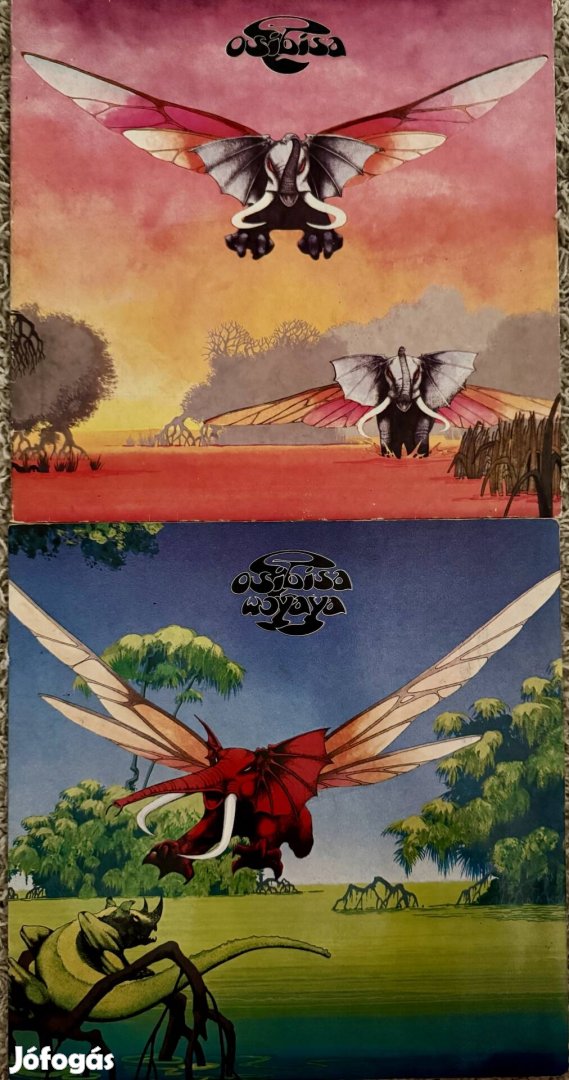 Osibisa vinyl prog rock bakelit lemezek